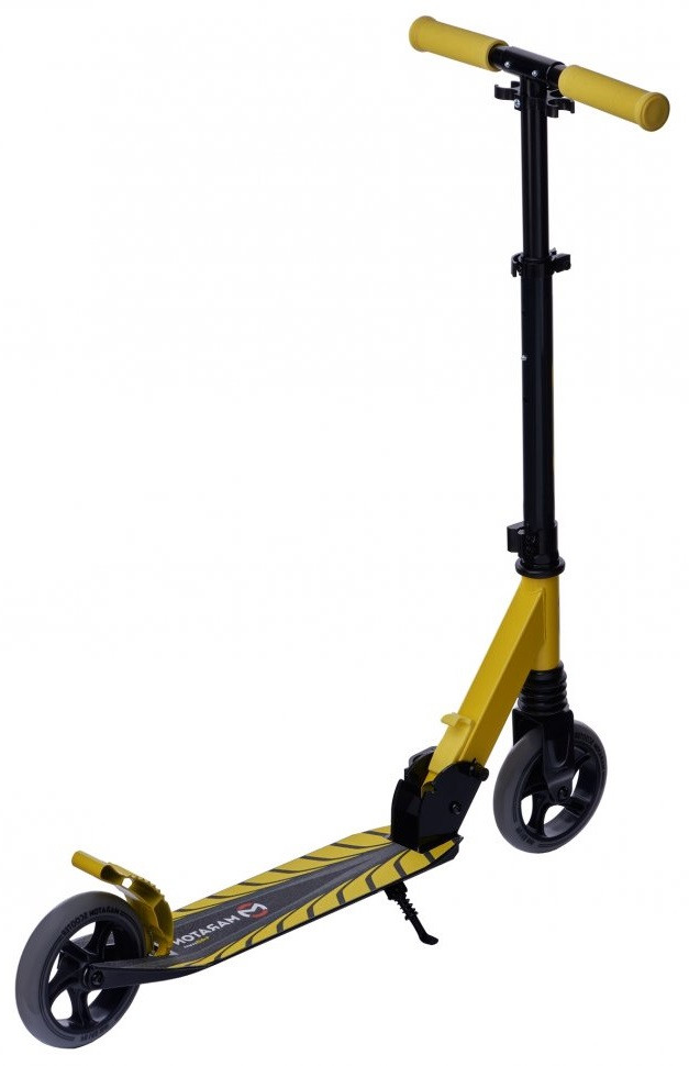 Складаний двоколісний дитячий самокат Maraton SPORT 145 (жовтий)