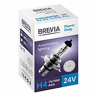 Галогенна лампа H4 BREVIA Power Duty 24V 75/70W (1 шт.)