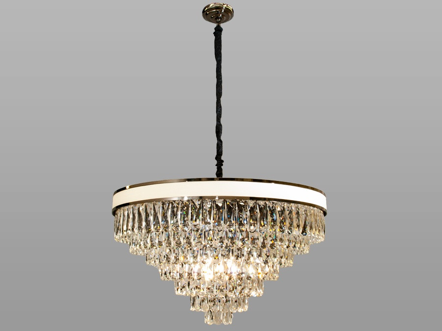 Сучасна кришталева люстра 8028-800HR, фото 1