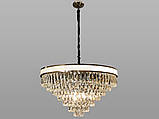 Сучасна велика кришталева люстра 8028-800BHR, фото 2