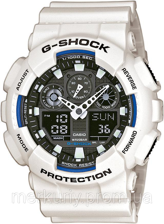 Годинник CASIO G-Shock GA 100 Годинники casio g-shock 100 Касіо Джи Шок унісекс