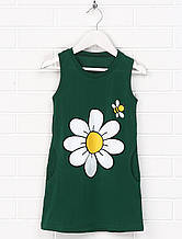 Дитяче плаття Мальта зеленого кольору 19ДД412-24-Н 110 см. (2901000210858)