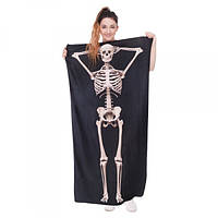 Пляжний рушник Skeleton з мікрофібри 140х70 см