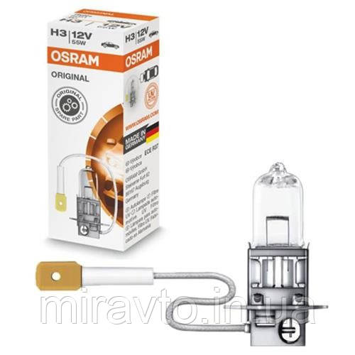 Галогенна лампа H3 Osram Original 12V 55W ( 1 шт.)