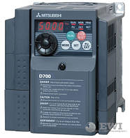 Частотний перетворювач Mitsubishi Electric (Міцубісі) FR-D720S-014-EC 0,2 кВт 1 ф 220 В