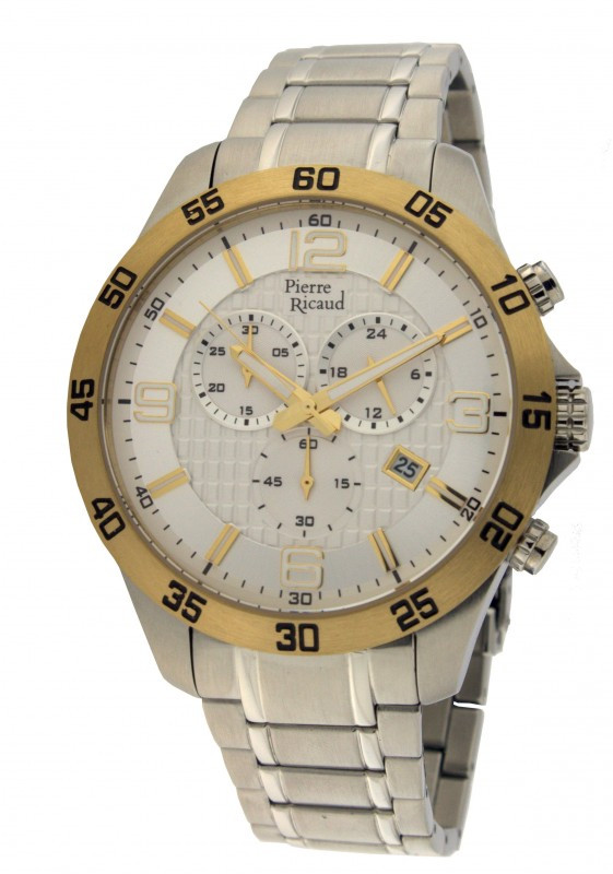 Годинник Pierre Ricaud PR 97016.2153 CH кварц. Chronograph браслет