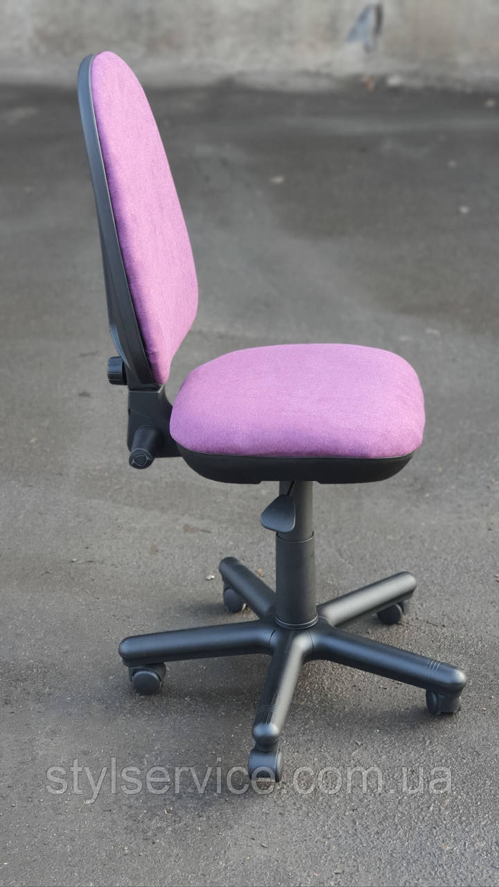 Кресло офисное б/у. Цвет :фиолетовый - фото 3 - id-p634974555