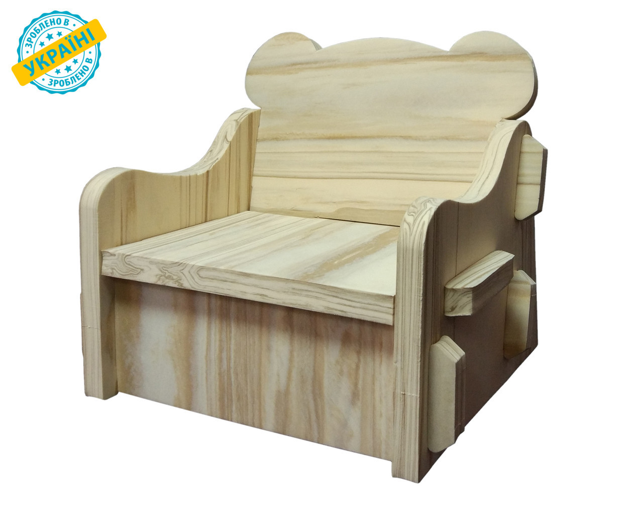 Дитячий стілець "Baby desk" Eva-Line дерево - фото 1 - id-p960769047