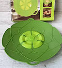 Кришка силіконова Spill Stopper LID, кришка-невикіпайка, багаторазова силіконова кришка, фото 4