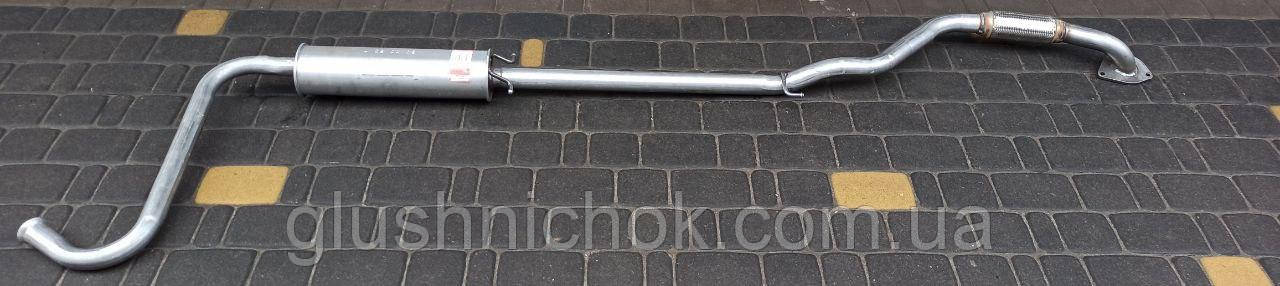 Резонатор ДЭУ Ланос (Daewoo Lanos) Нового Образца (на Хомут /c Гофрой ...