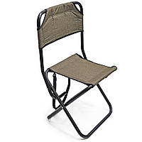 Стілець розкладний "Богатир" зі спинкою