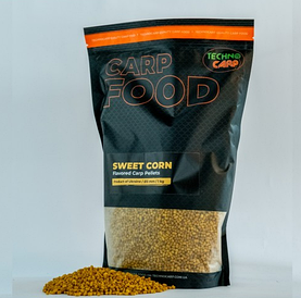 Пелетс Технокарп "sweetcorn" ( цукрова кукурудза ) 3 мм