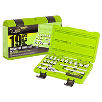 Набір головок Alloid 3/8" 19 предметів (НГ-3019П)