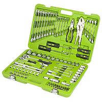 Універсальний набір інструменту Alloid НГ-4101П, 1/4" і 1/2" (101 предмет)