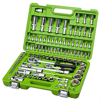 Універсальний набір інструменту Alloid, 1/4" і 1/2", 108 предметів (НГ-4108П-6)