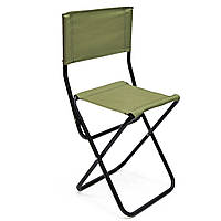 Стілець розкладний "Рибак" зі спинкою