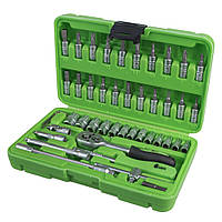 Набір головок Alloid 3/8" 19 предметів (НГ-3019П)