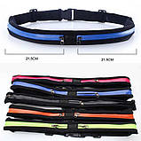 Спортивна сумка на пояс для бігу <unk> фітнес сумочка ремінь <unk> Go Runners Pocket Belt, фото 7