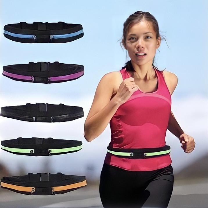 Спортивна сумка на пояс для бігу  ⁇  фітнес сумочка ремінь  ⁇  Go Runners Pocket Belt