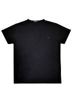 Мужская футболка 100% Хлопок Марка "DOOMILAI" Арт.1851 (черный)