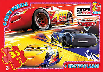 Пазлы ТМ "G-Toys" из серии "Тачки" Z10187 G-Rich