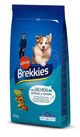 Brekkies Dog Mix корм Брекис для собак Мікс з лососем і куркою 20 кг, фото 2