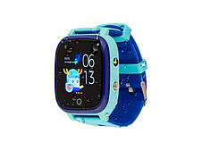 Дитячий розумний годинник AmiGo GO005 4G WIFI Thermometer Blue