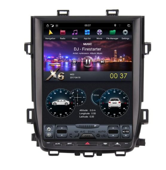 Штатна магнітола для Toyota Alphard 2008-2014 Tesla Style на Android
