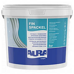 Aura Luxpro Fin Spackel, фінішна шпаклівка акрилова, 8кг