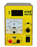 Блок живлення AIDA 1502TD USB, 15V / 5V, цифрова індикація, 2A стрелочная індикація., фото 3