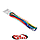 Скакалка для художньої гімнастики Lingo C-0390, фото 5
