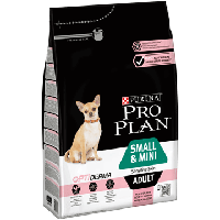 Pro Plan (Про план) Adult Small & Mini Sensitive Skin сухий корм для собак дрібних порід з лососем, 3 кг