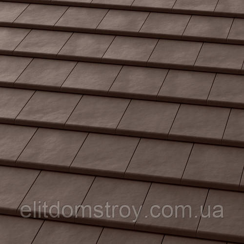 Черепиця TEJAS BORJA FLAT 10 TECH Chocolate