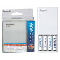 Зарядний пристрій і повербанк Panasonic Eneloop BQ-CC87 + 4 акумулятори AA Panasonic Eneloop 1900mah