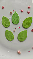 Сахарный листок вишни для украшения кондитерских изделий