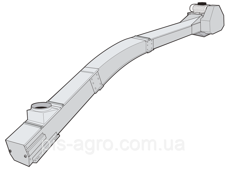 Верхній конвеєр KTB — Skandia Elevator L-Line, фото 1