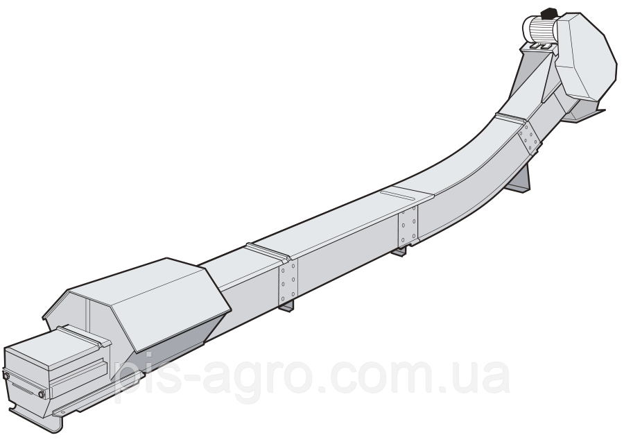 Нижній конвеєр KTBU — Skandia Elevator L-Line