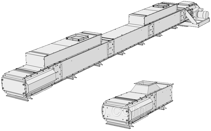 Нижні конвеєри KTHb — Skandia Elevator H-Line