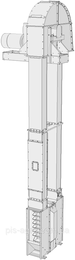 Ківшові нотії SEH 63/28-33 — Skandia Elevator H-Line, фото 1
