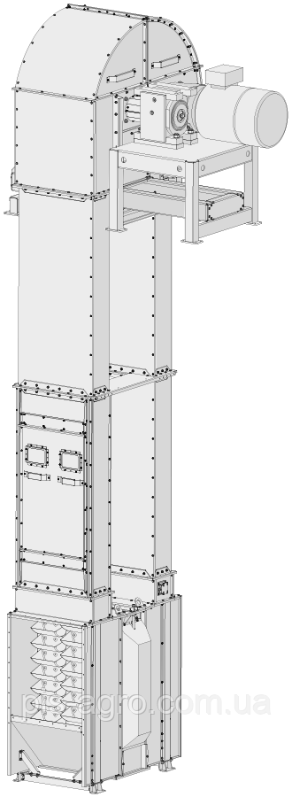 Ківшові нотії SEH 80/28-33 — Skandia Elevator H-Line