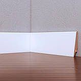 Плінтус МДФ Білий польський розміри 2070 x 82 x 21, фото 3