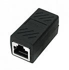 З'єднувач крученої пари 1гн.-1г. (RJ-45), чорний