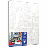 Набір-стандарт акриловий живопис за номерами „Знаменитий Амстердам“ 35х45см ROSA START, фото 2