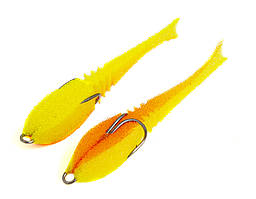 Поролонова рибка Профмонтаж Dancing Fish 3.5" reverse tail col.810 (5шт\уп)