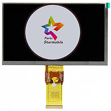 Дисплей для планшета Assistant AP-728GI , 7"" 50 pin, шлейф 65 мм, розмір 164*97*3 мм, (1024*600)