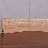 Плінтус МДФ Дуб Андерсон, розміри 2070 x 82 x 21, фото 2