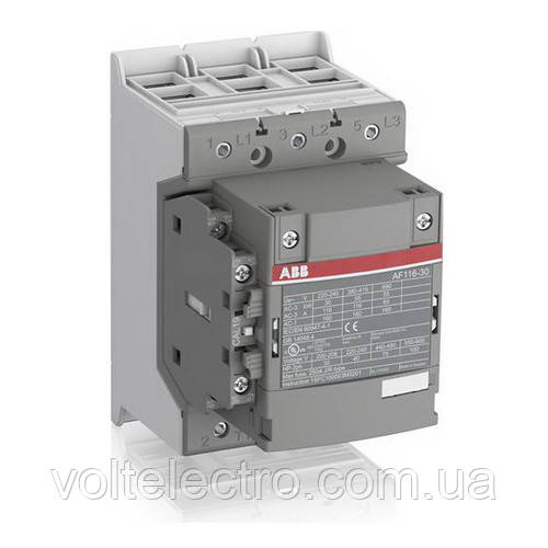 Контактори ABB 116А 110-250В AC/DC AF116-30-11-13, фото 1