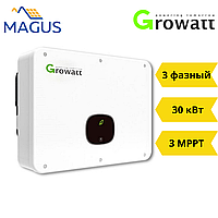 Сетевой инвертор Growatt MID 30000 TL3-X (30 кВт 3 фазы 2 MPPT)