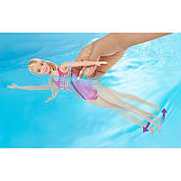 Ігровий набір Barbie Я можу бути лялька Барбі тренування в басейні GHK23, фото 6