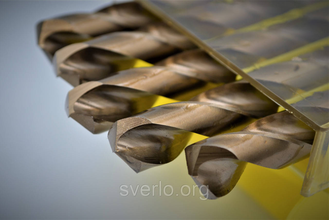 Свердло для металу Р18 (HSS-Co5, Р6М5-К5) 12,5 мм, фото 1